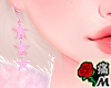 蝶 Pink Stars Earring