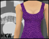 Purple Leopard Tank Top