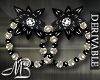 -MB- Flowers Pearls Erng