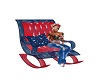 patriotic Rocking chair