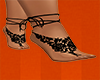 lace foot sandles