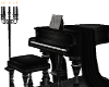 SG Black Wood Piano
