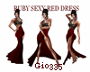 [Gio]RUBY SEXY RED DRESS
