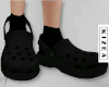 M! Crocs Black