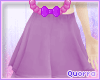 Qღ Purple skirt