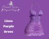 Lissa Purple Dress