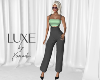 LUXE Pant Fit Grey Green