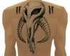 Mythosaur Back Tattoo