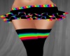 Black Rainbow Skirt