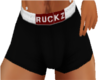 Ruckz Black Boxer/Briefs