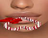 Candy Canes in Mouth