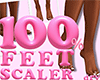 100% Feet Scaler