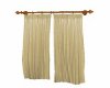 Animated gold curtains