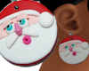 OO * Santa Earrings