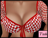 gypsy red checkered top
