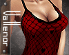 -V- Valentine Lace Red