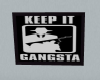 LB59 Gangsta Wall Hangin