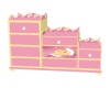 Pink Bear Dresser
