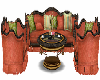 Coral Sofa with poses