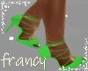 Alisha green heels