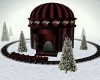 Winter Train Station