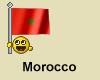 Morrocan flag smiley