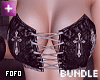toxic goth baddie animated y2k full ink tattoos grunge edgy