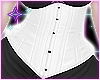 White Satin Corset