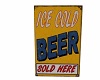 Beer Sold Here Sign
