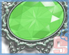 Emerald Brooch Sticker