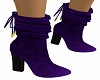 Crystal SuedeBoots Purpl