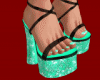 sassy glitter heels