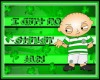 Stewie Celtic Sticker