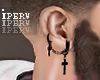 lPl Cross Earrings R
