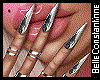 BC BEL NAIL SILVER METAL
