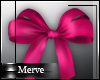 Pinked bow