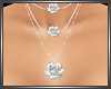 SL Triple Roses Necklace