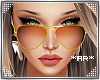 ! AR Chic Gold Aviators