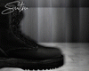 S| Combat Boots Black