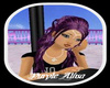 Purple Alina Hair