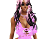 Pink  Slit Dress xx