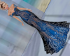 Shimmer Deep Blue Gown