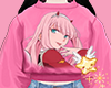 ☆ sweatshirt pink ☆