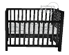 Black Baby Crib