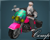 Santa Motorcycle