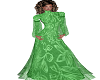 green lace dress