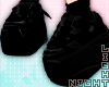 !N Platform Sneaker Blck