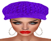 Phyllis Purple Hat