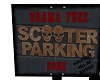 Scooter Parking sign