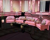 Pink Peony Couch Set